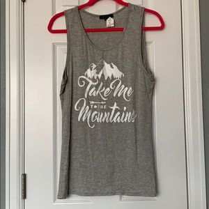“Take Me to the Mountains” Tank Top